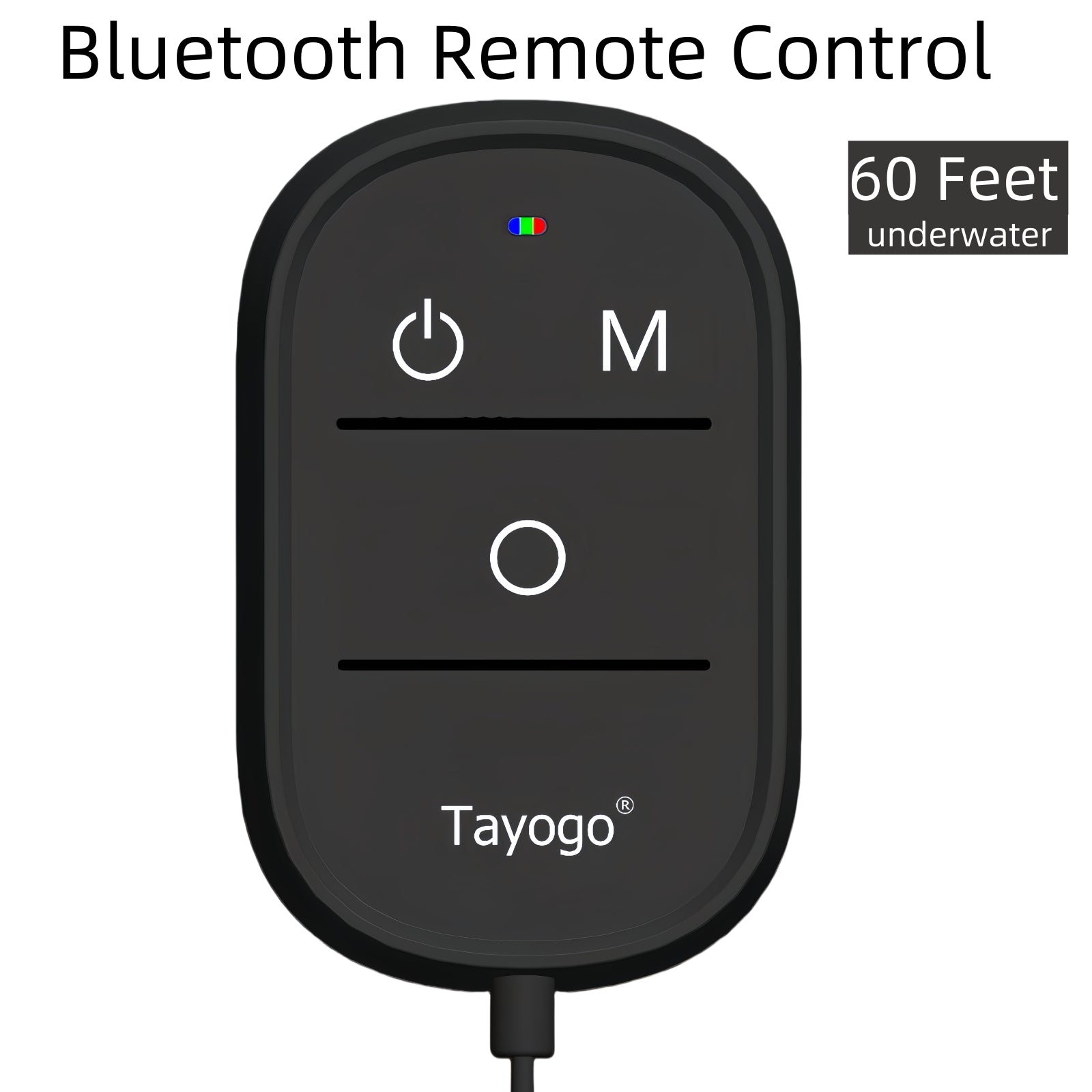 Tayogo T05 ダイビング自撮り棒、水中Bluetoothリモートコントロール、GoPro Heroと互換性あり