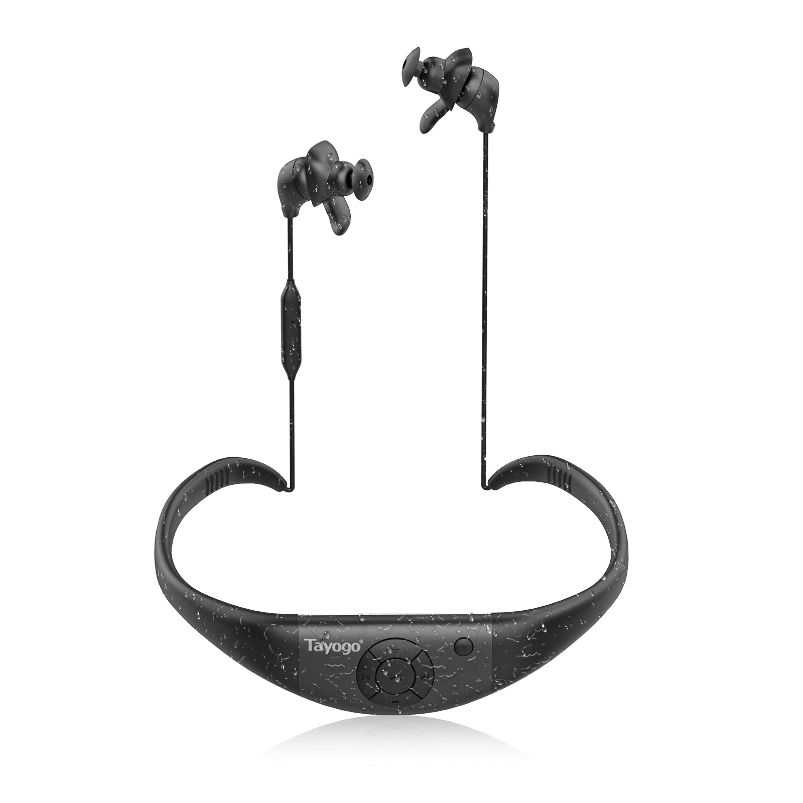 Tayogo W18 Waterproof Swimming Headphones with Bluetooth 5.4 and 32GB MP3 Player