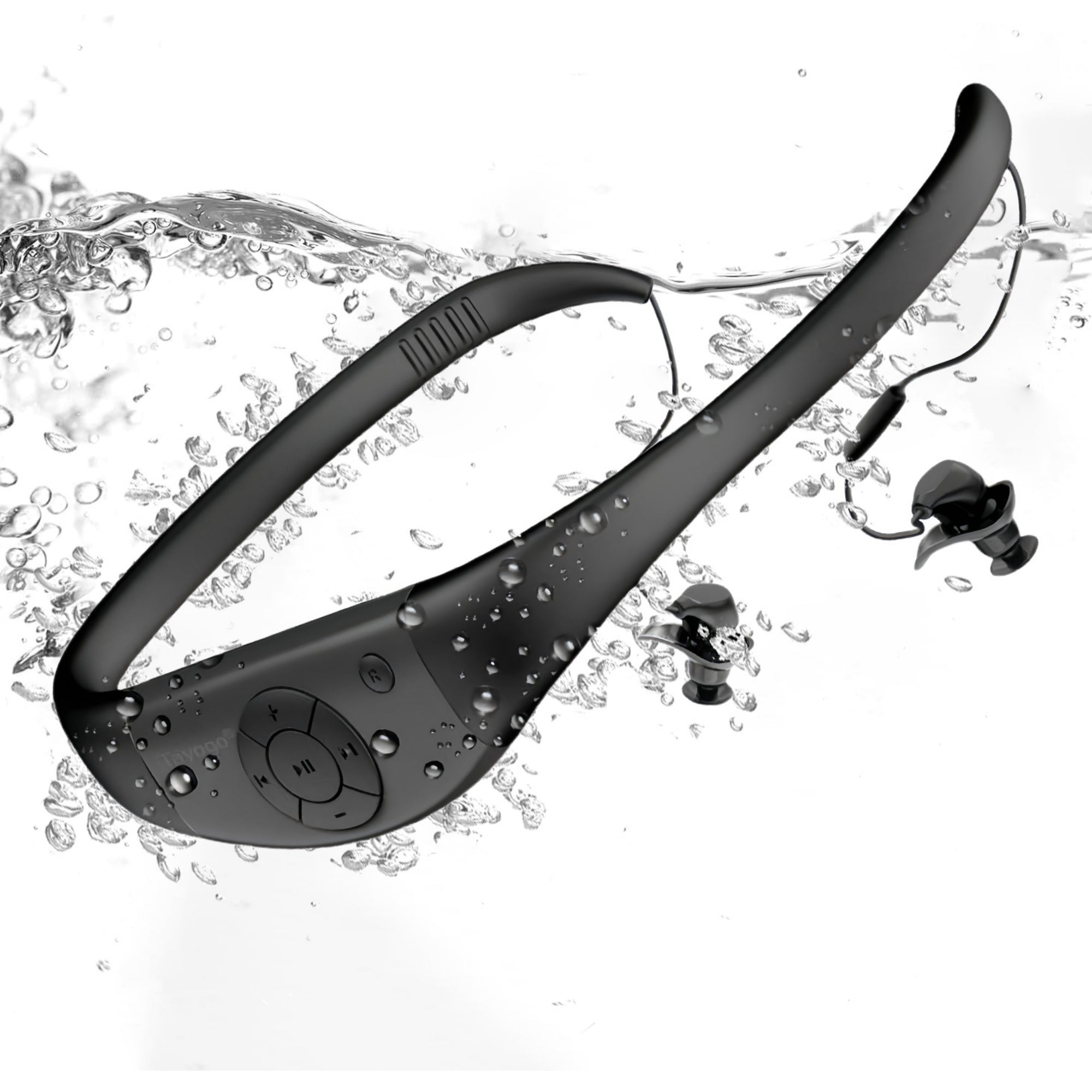 Tayogo W18 Waterproof Swimming Headphones with Bluetooth 5.4 and 32GB MP3 Player