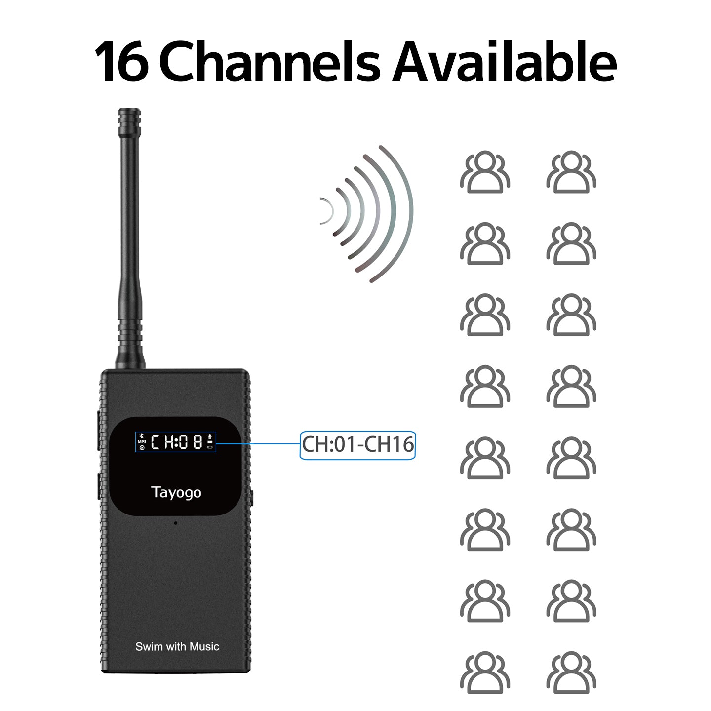 T6 Transmiter & Swimming Coach Communicator