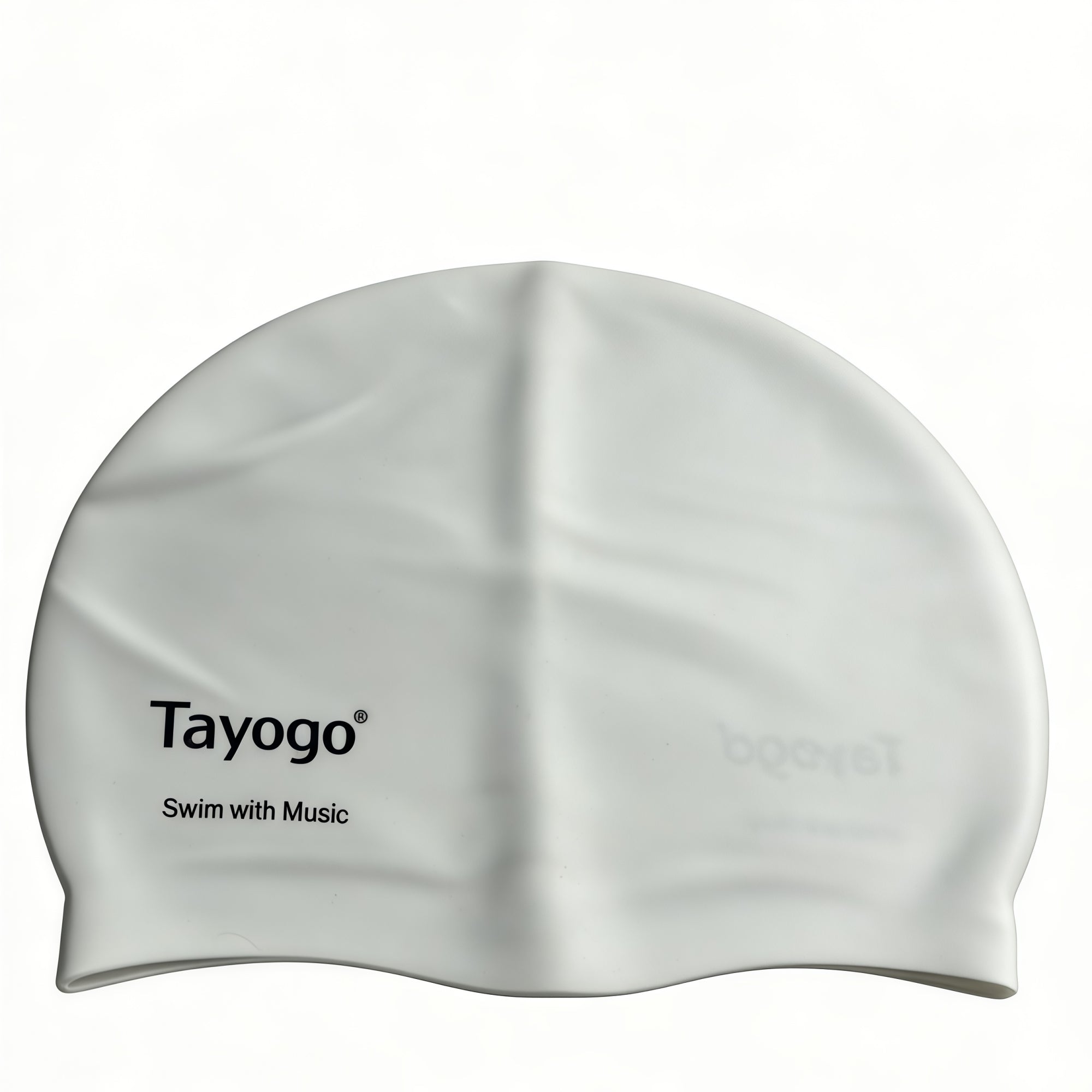 Tayogo Silicone Swim Cap - Waterproof Ear Protection Swim Hat for Long/Thick Hair, Unisex for Adults Men Women