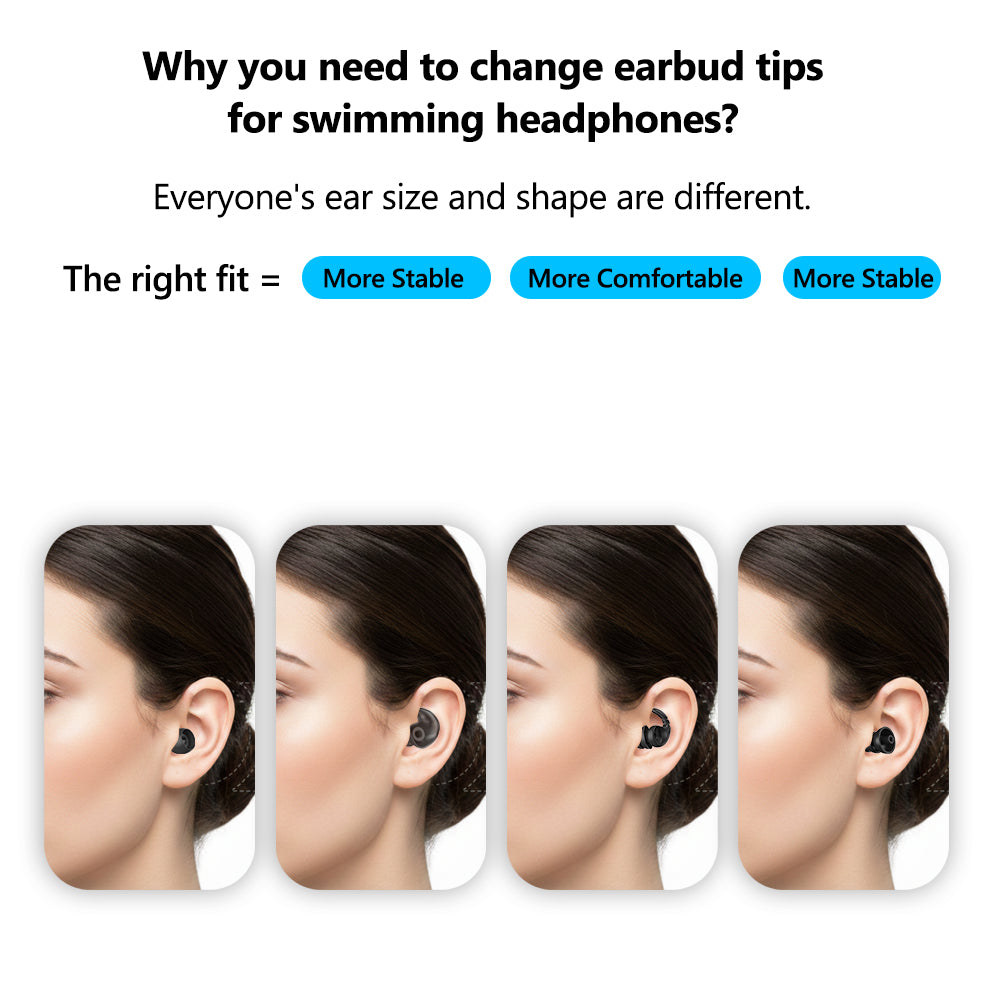 Ear Tips for Tayogo in-ear Headphones W18, W16 etc.