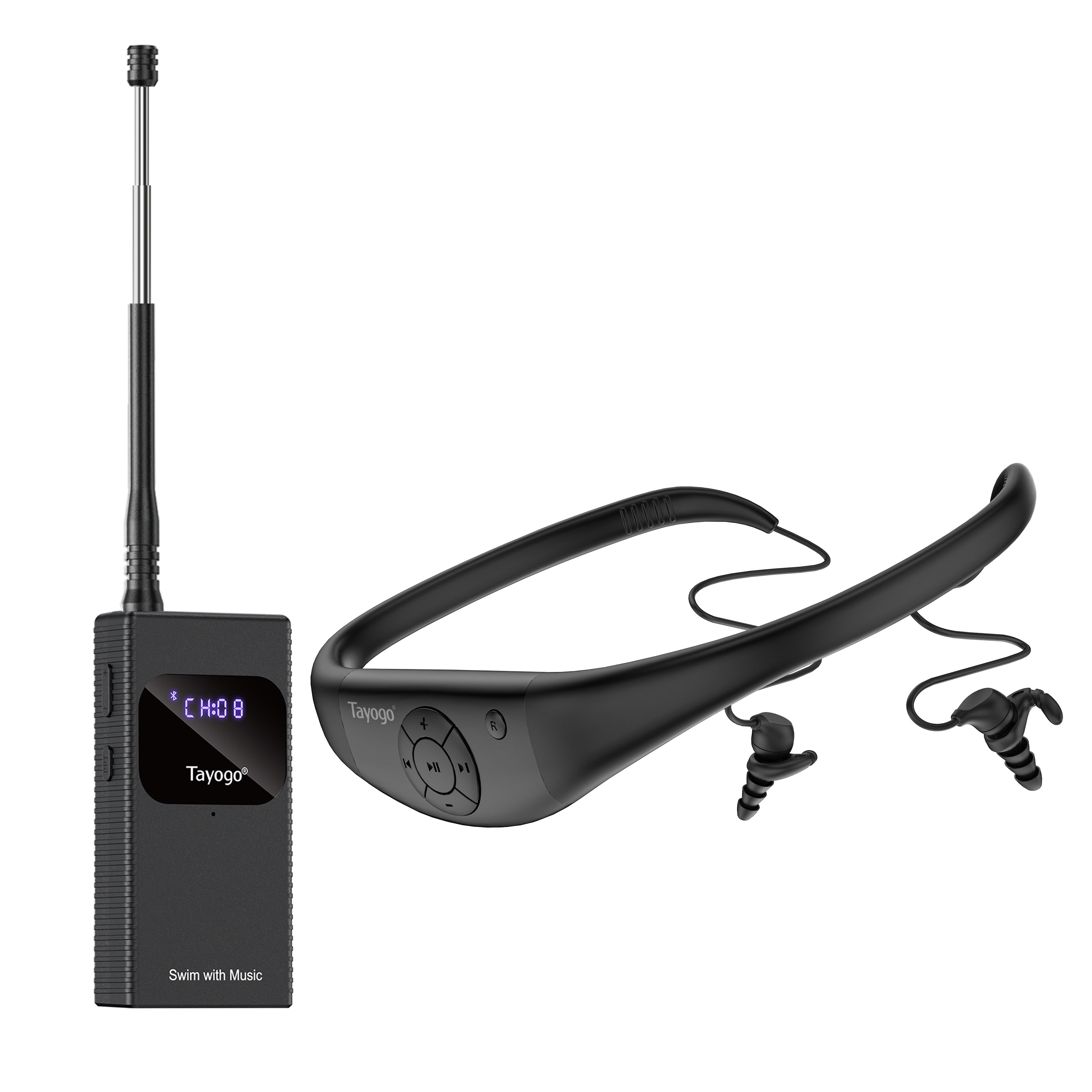 Tayogo T6 + W18 SwimCombo swimming headphones