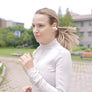 Clip-On Open Ear Headphones Wireless Bluetooth 5.3 Earbuds,Ear Clip Earbuds 80 Hours Playtime with Charging Case,IPX4 Waterproof Earphones Sport Cycling Running Work