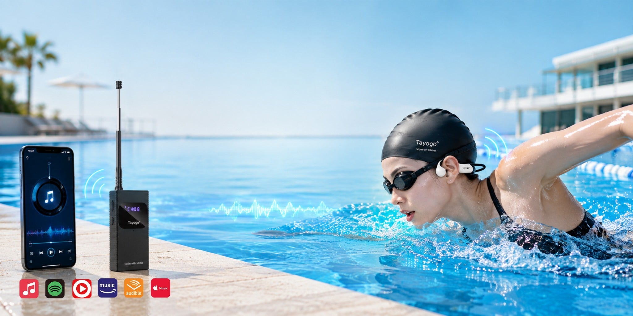 Tayogo T6 and W23 stream swimming combo desktop video cover