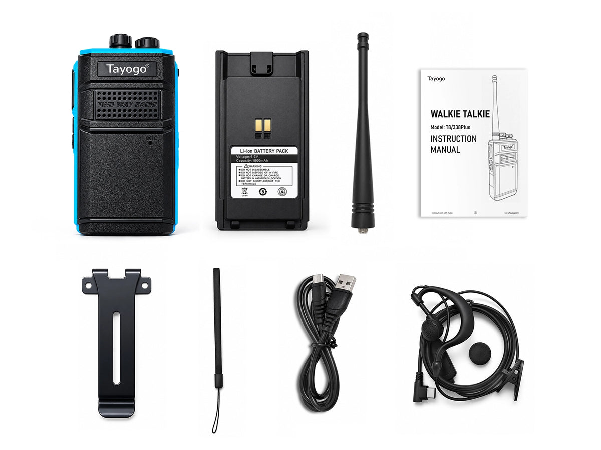 Tayogo T8 coach transmitter box contents