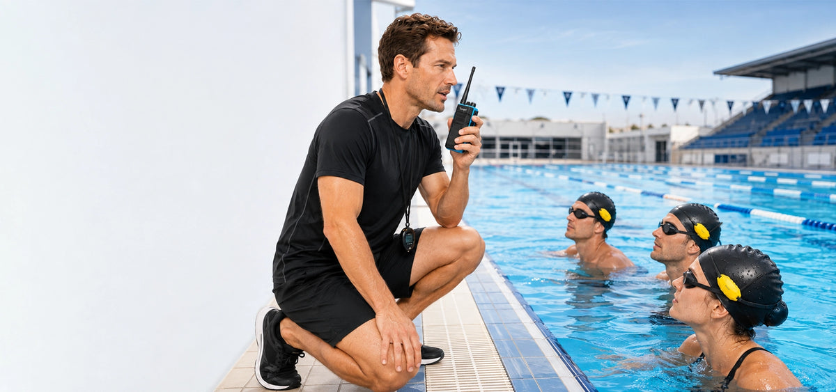 Tayogo T8 and W24T professional swim and water sports coach communication system