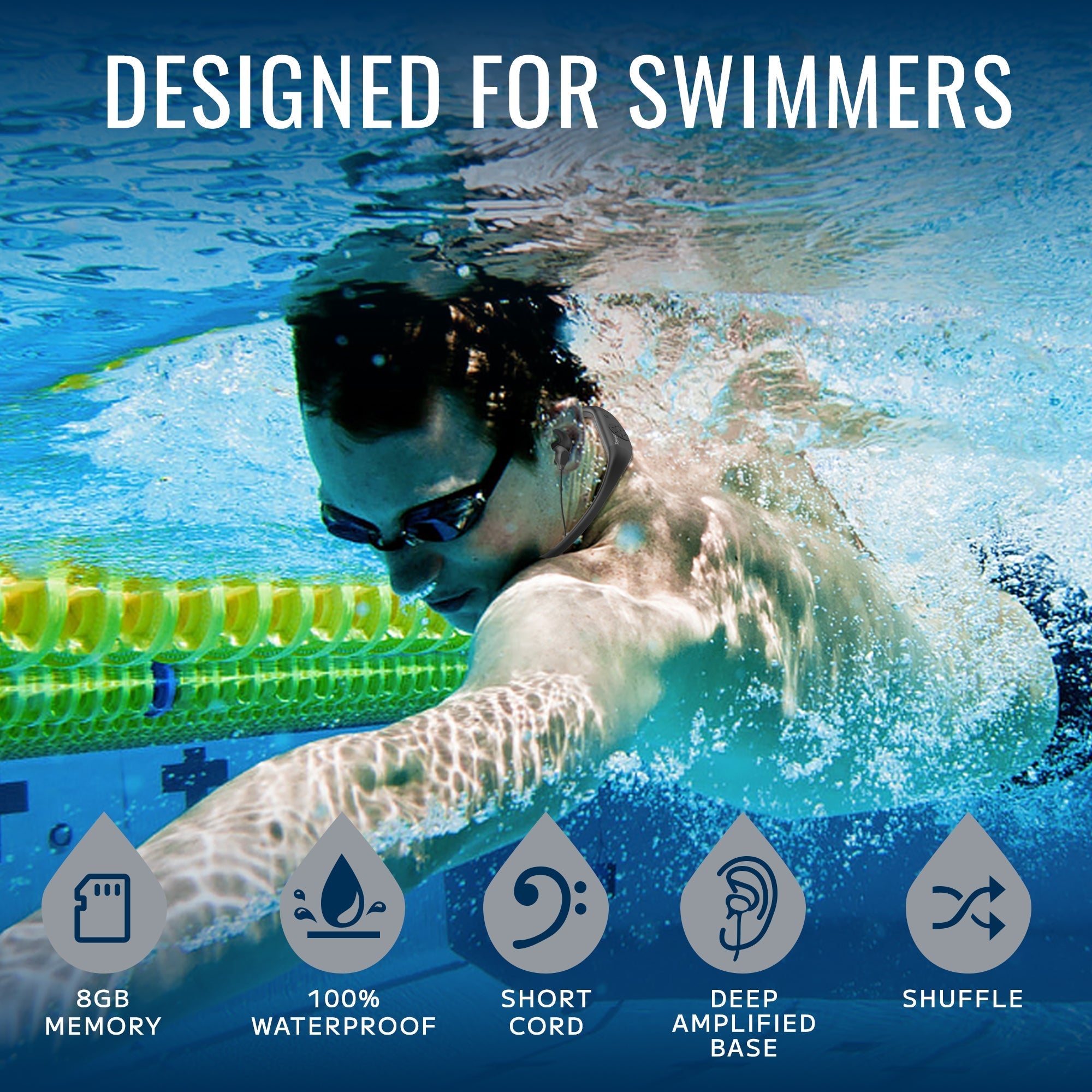 Why Swimmers Prefer In-Ear Waterproof Headphones Over Bone Conduction — A Closer Look at the Tayogo W16