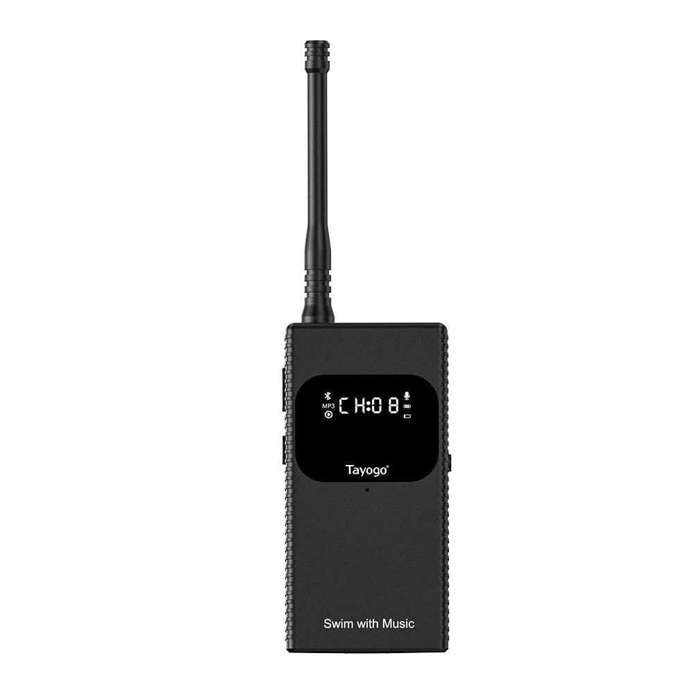 Tayogo T6 transmitter for swimming music and coaching