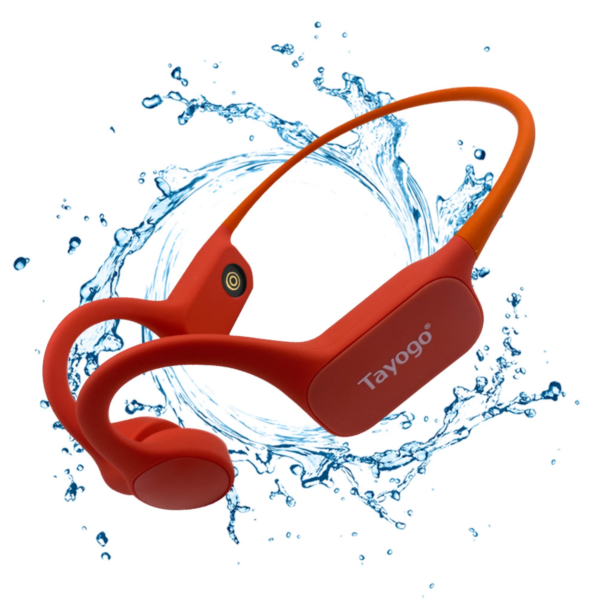 Tayogo W23 Waterproof Bluetooth Bone Conduction Headphones & Wireless Receiver