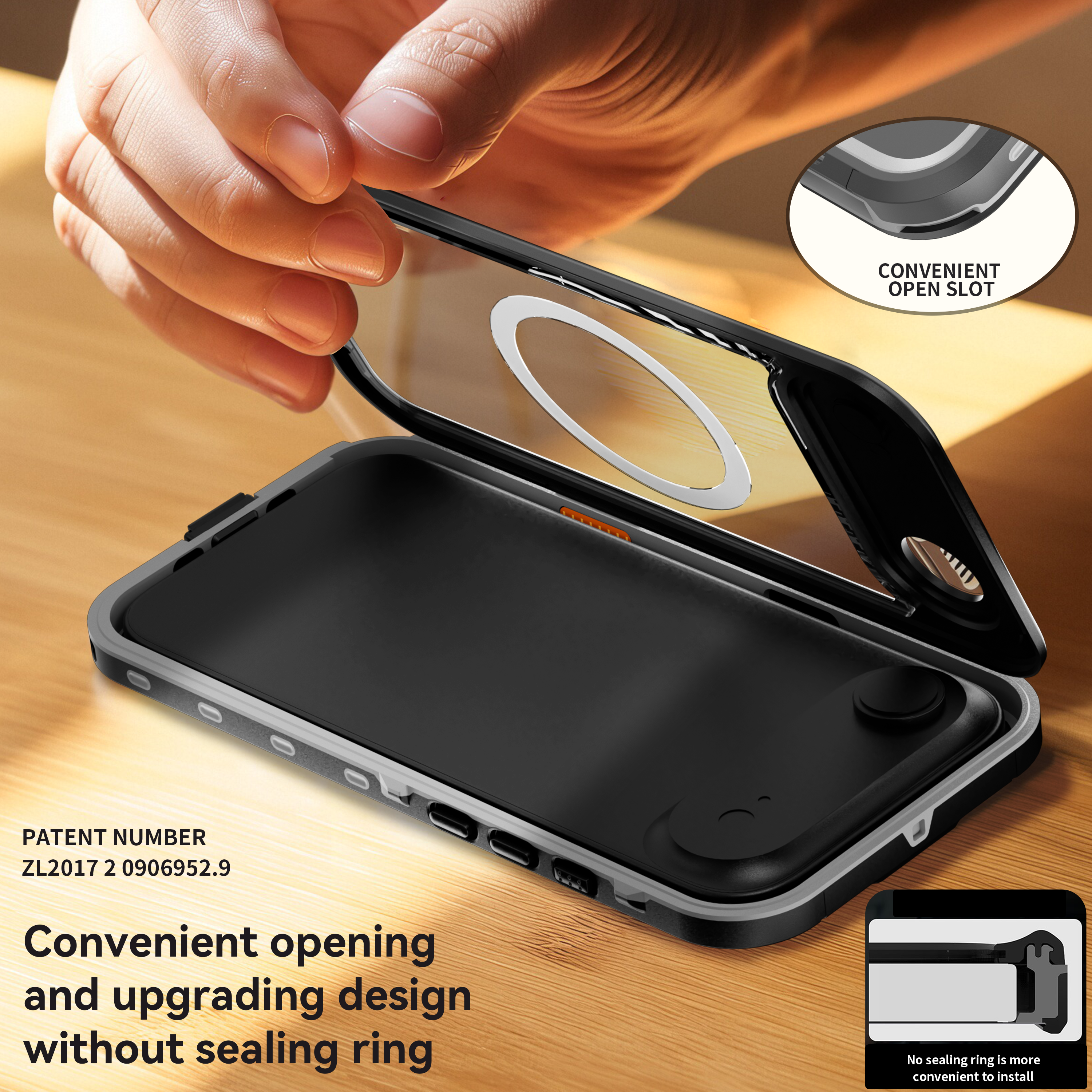 Tayogo IP68 Waterproof Magnetic Full Body Protective Case For iPhone
