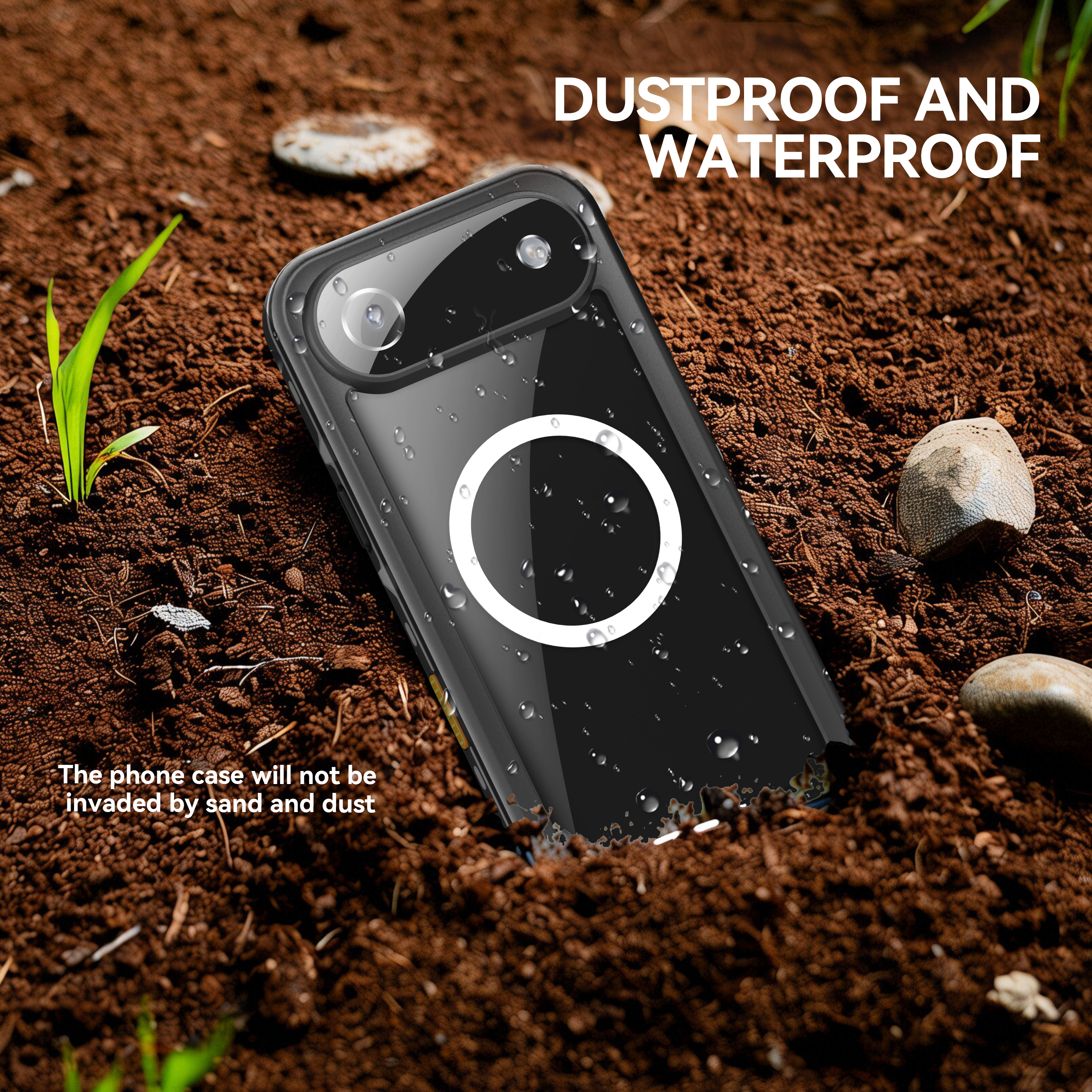 Tayogo IP68 Waterproof Magnetic Full Body Protective Case For iPhone