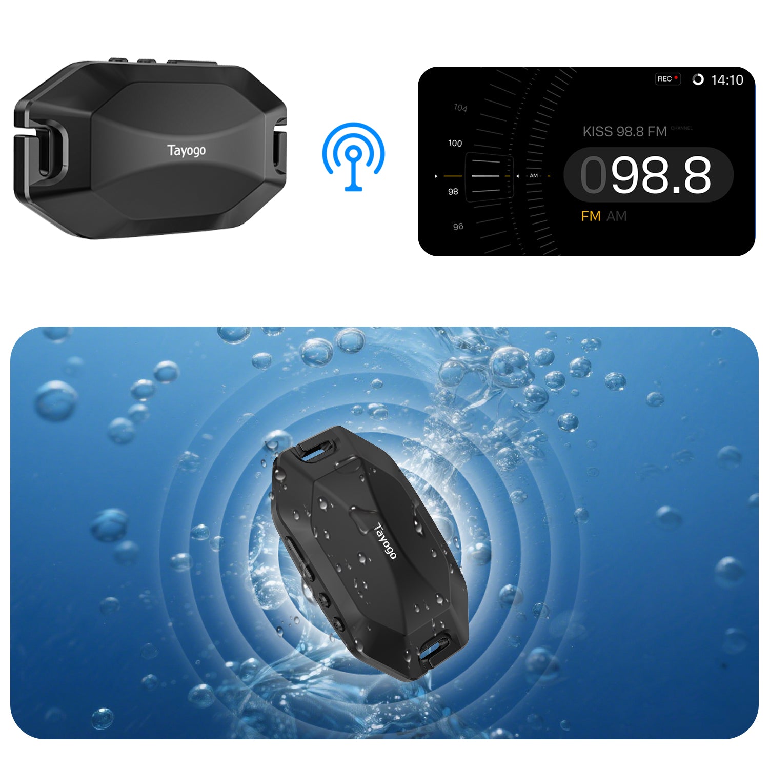 W24 ROCK PRO Waterproof Bone Conduction Headphones