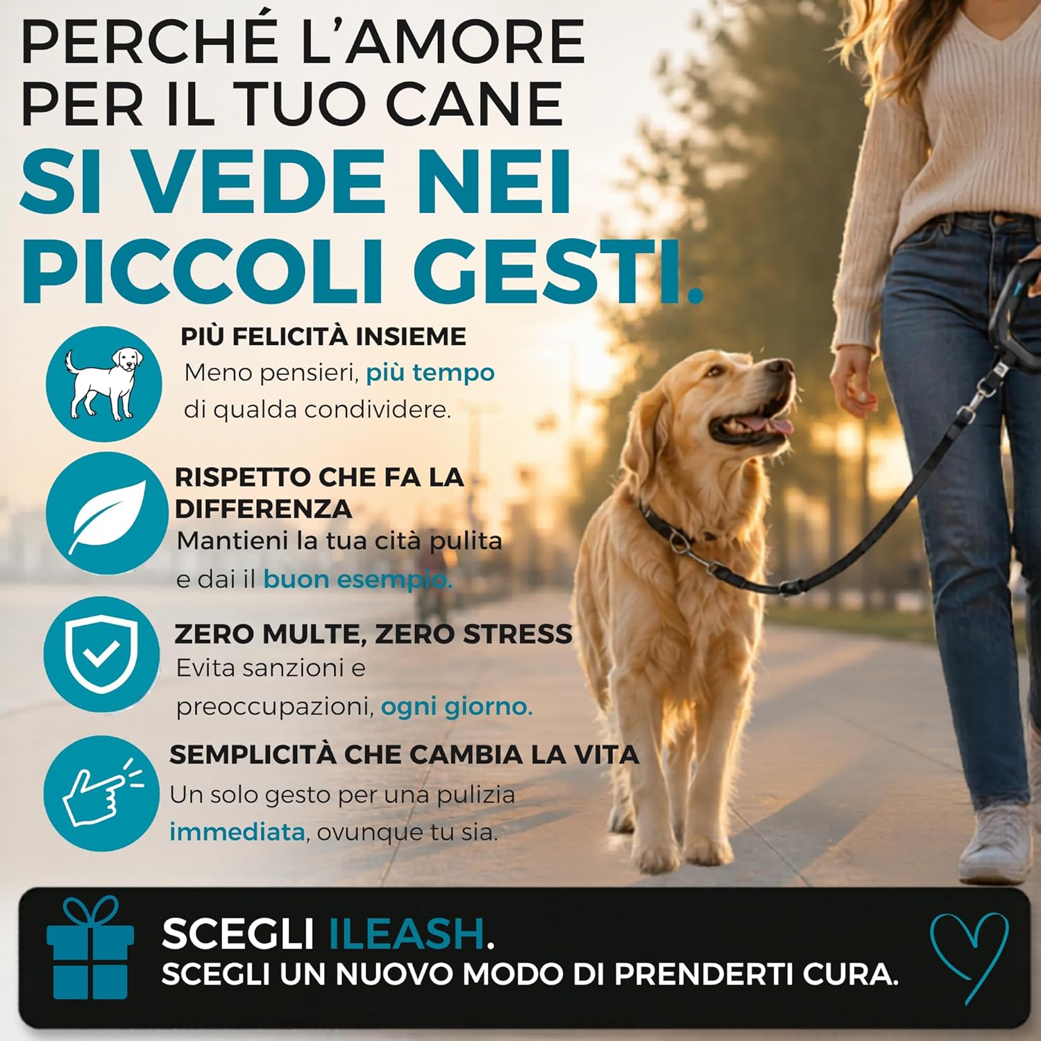 Dog Leash with Built-in Sprayer – Instantly Rinse Dog Pee During Walks, 85ml Water Tank, Rope Leash Included, No Water Bottles Needed, Patented Solution
