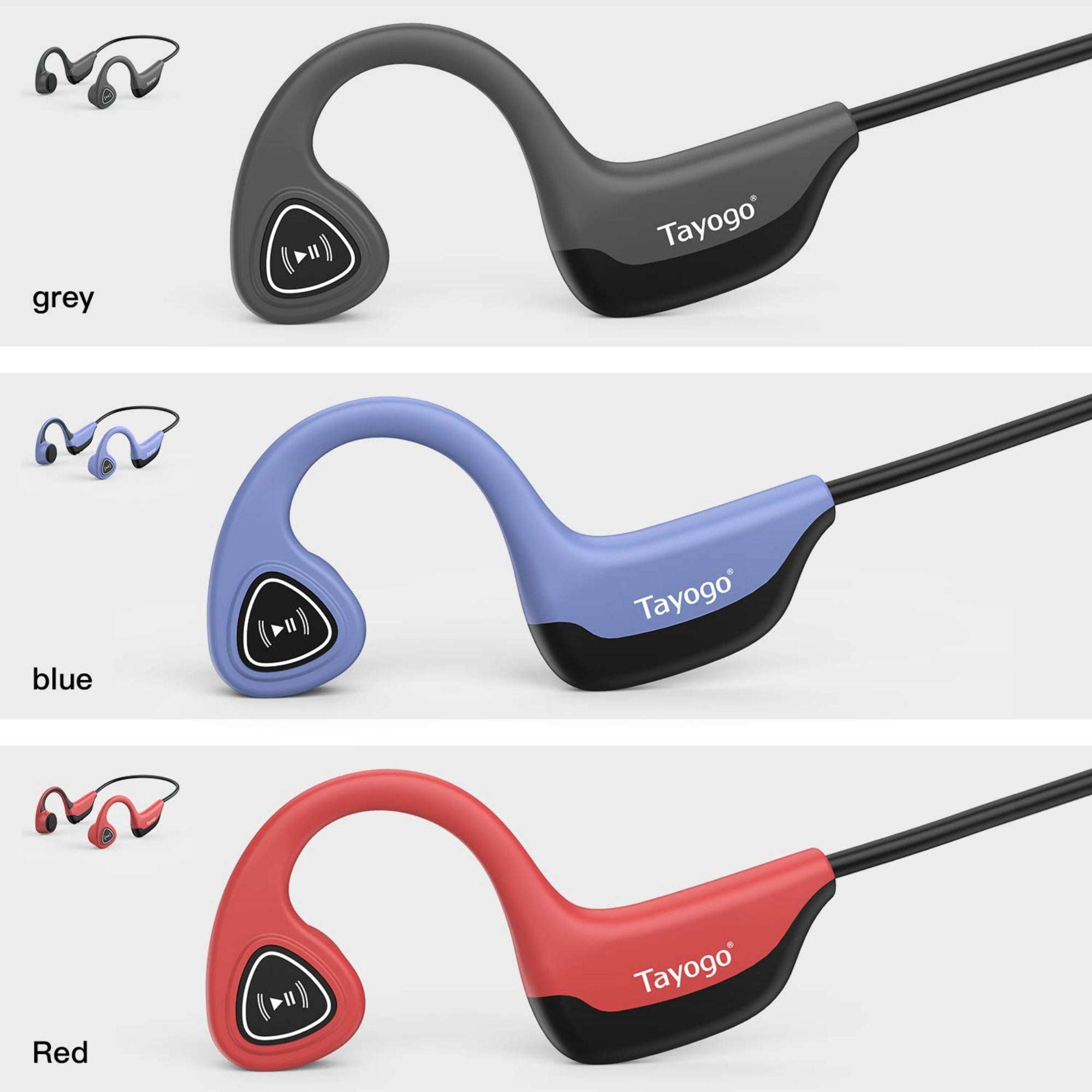 Tayogo S2 Bone Conduction Bluetooth Headphone for Sports