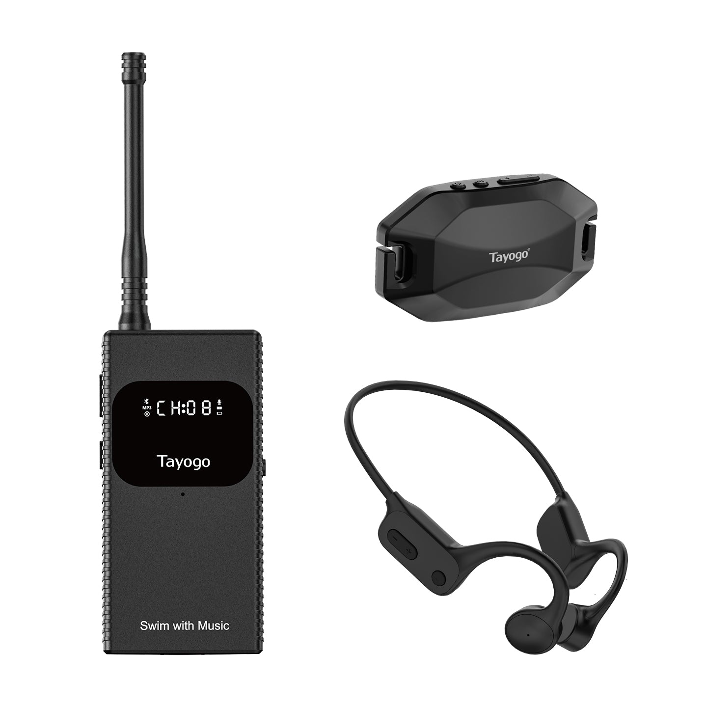 Tayogo Smart Coach for Water Activities--T6 transmitter+ W24/W25 Receiver