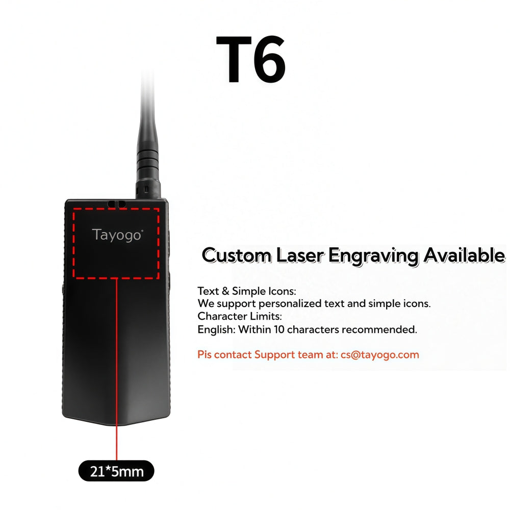 Tayogo T6 Wireless Music Transmiter & Swimming Coach Communicator