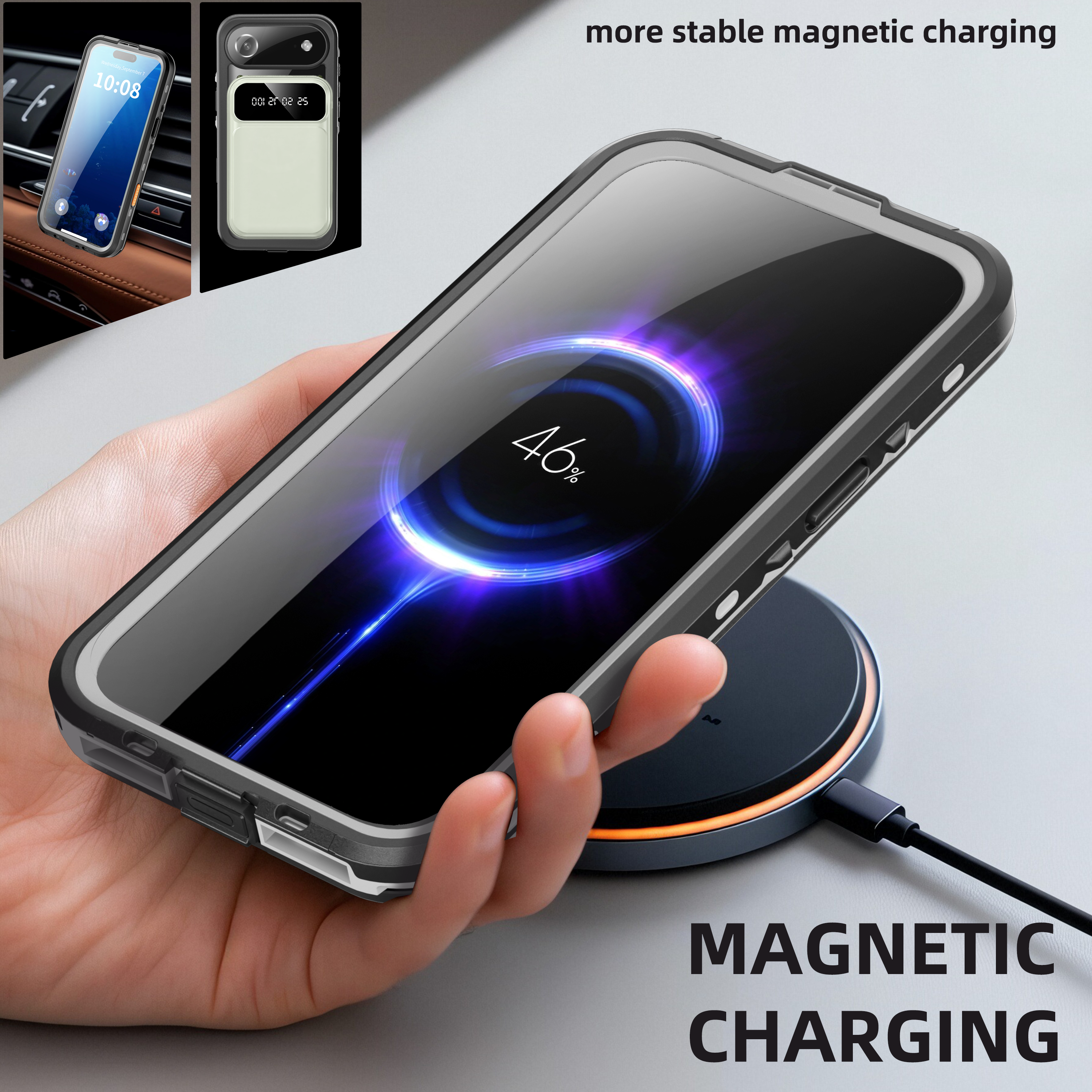 Tayogo IP68 Waterproof Magnetic Full Body Protective Case For iPhone