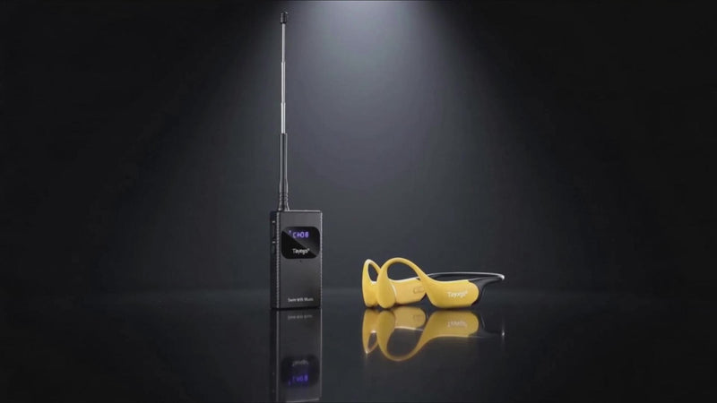Tayogo T6 and W23 stream swimming headphones demonstration desktop video