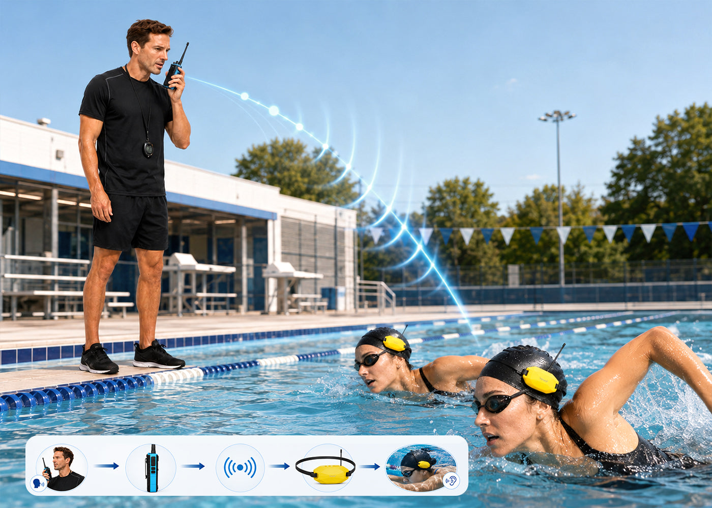 Tayogo T8 and W24T professional coach communication system