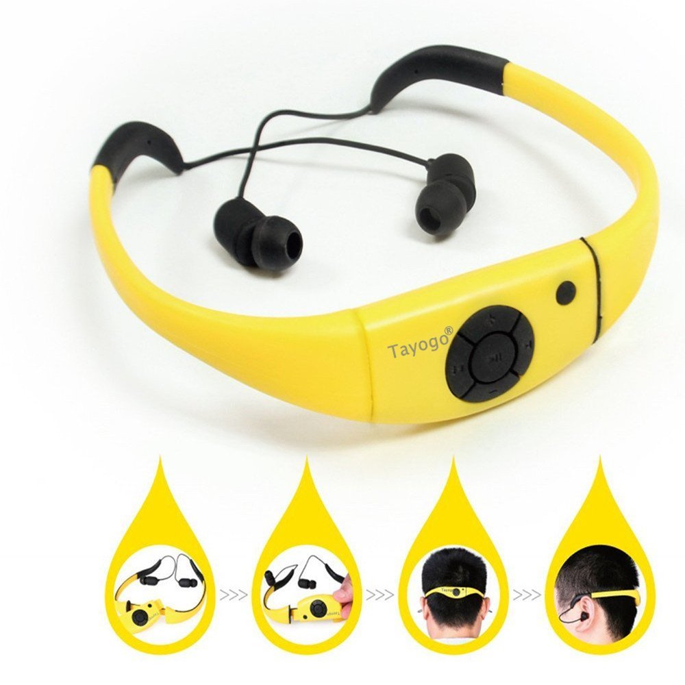 Tayogo waterproof online headphones