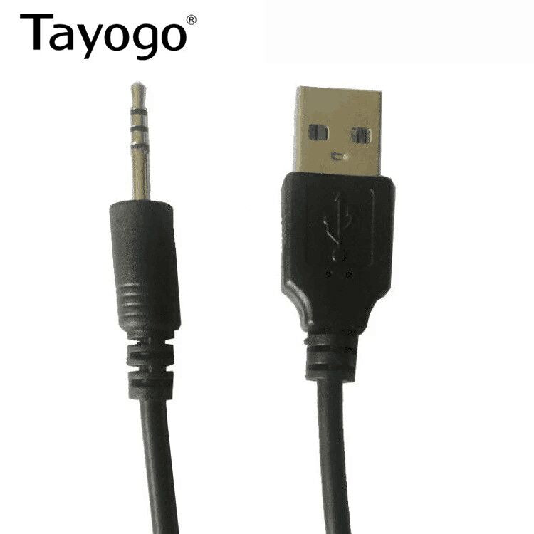 USB Charging Cable for Tayogo Bone Conduct Headphone - waterpoof mp3 player;swimming headphone;bone conduction headphone;bone conduction bluetooth;tayogo