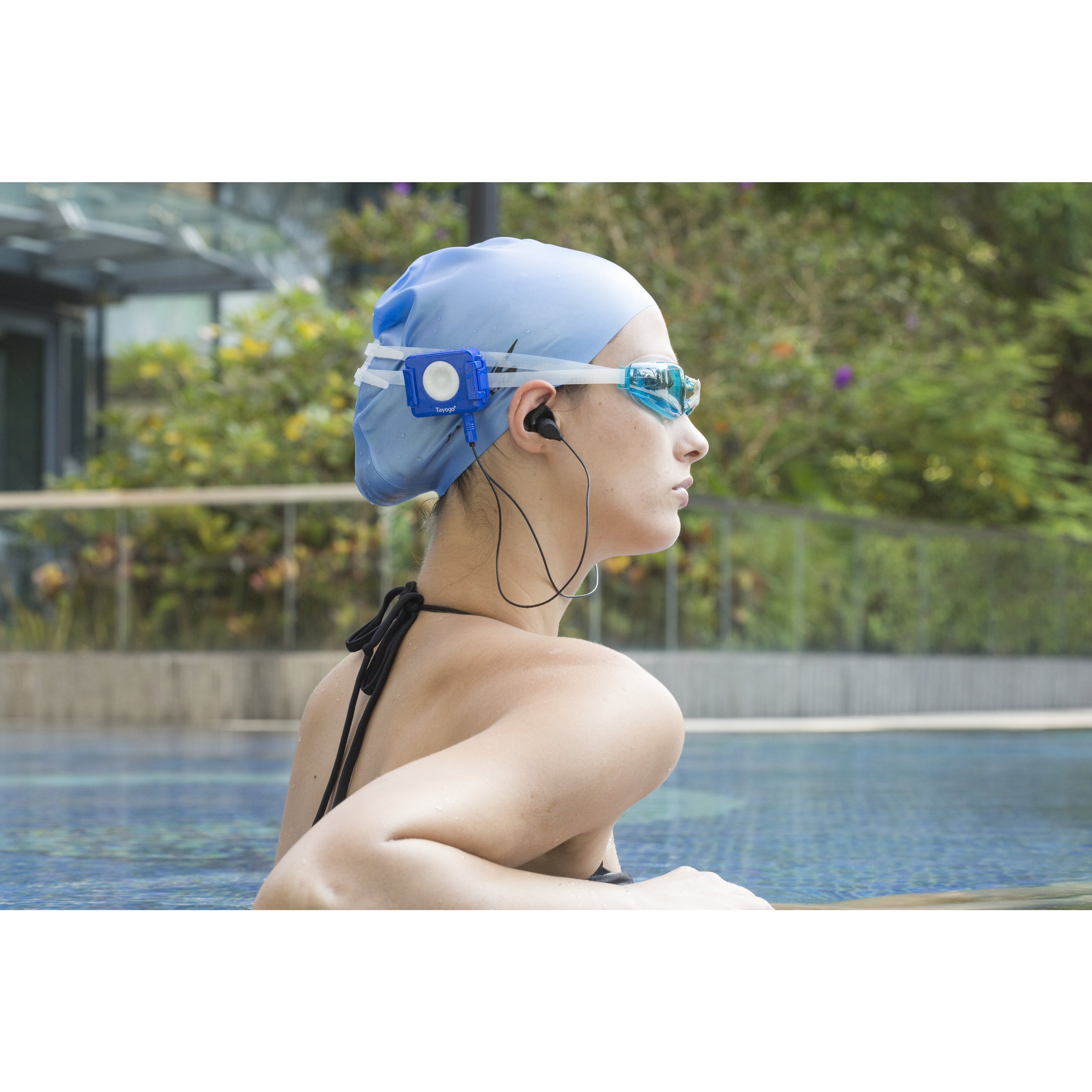 Funda para ipod shuffle 4ª generacion y auriculares sumergibles Interval  para nadadores